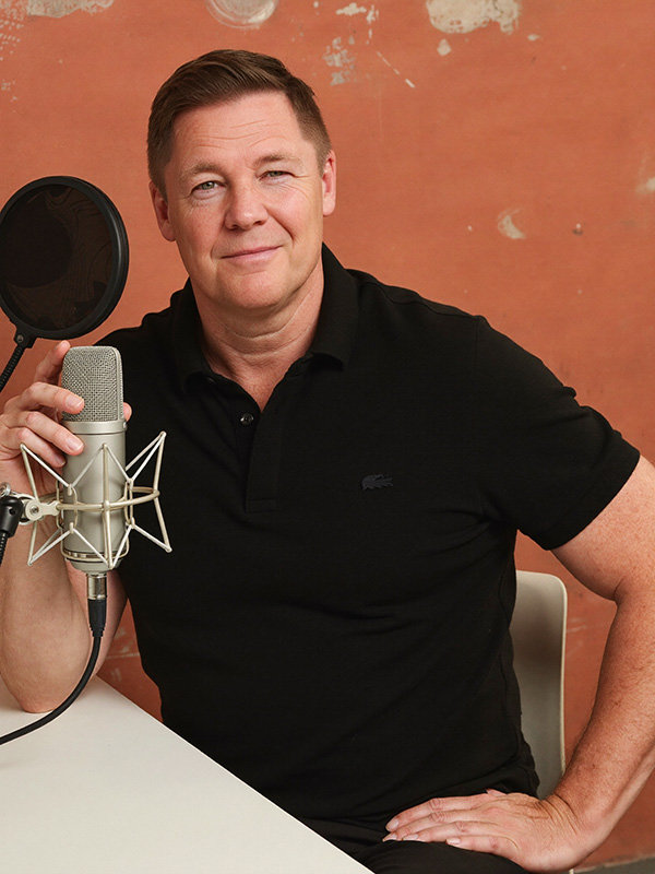 Thomas Bottin am Mikrofon